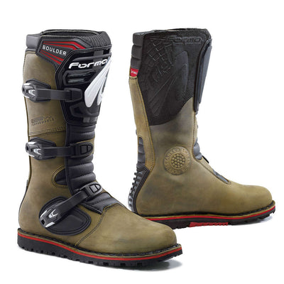 Forma Boulder motorcycle boots brown