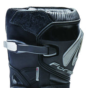 Forma Terra Evo motorcycle boots, black shin protection