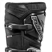 Forma Adventure motorcycle boots black shin protection