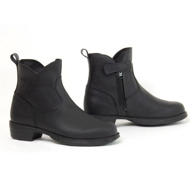 Forma Joy Dry womens black motorcycle boots